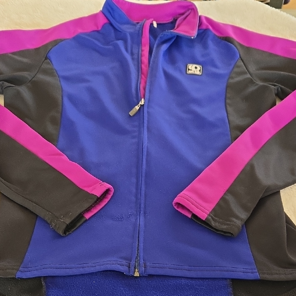 Pearl Izumi Purple Bicycling Jacket with Logo
